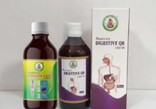 AB Advance Digestive QR Liquid (200 ml) + Ayur Brahma Advance Stomach Kare Liquid (200 ml)